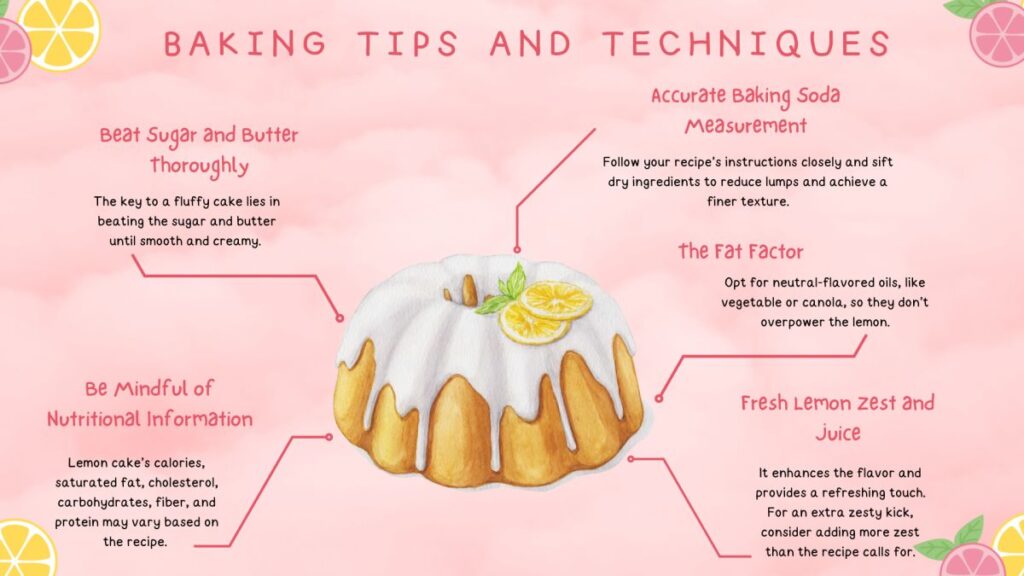 Baking Tips and Techniques infographic