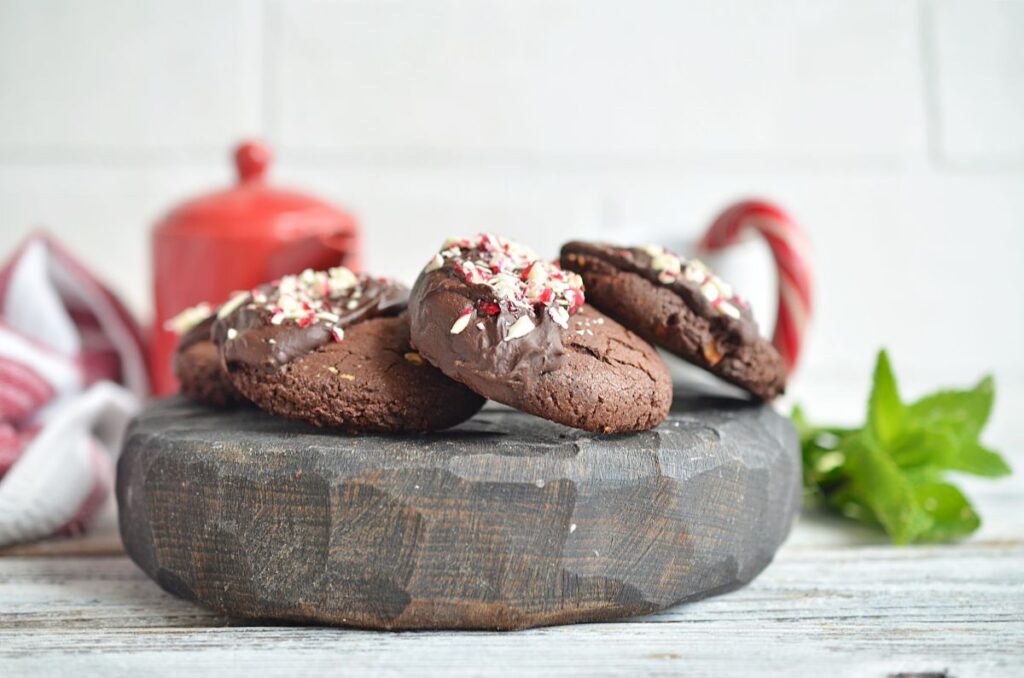 Christmas PEPPERMINT COOKIES
