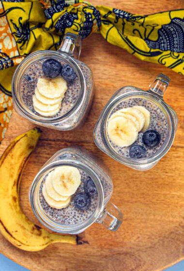 Banana Chia Seed Pudding