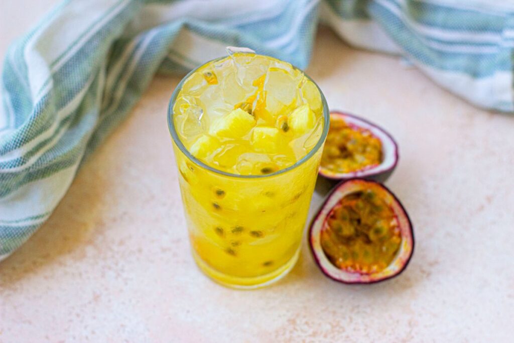 Starbucks Inspired Pineapple Passionfruit Refresher Starbucks Inspired Pineapple Passionfruit Refresher